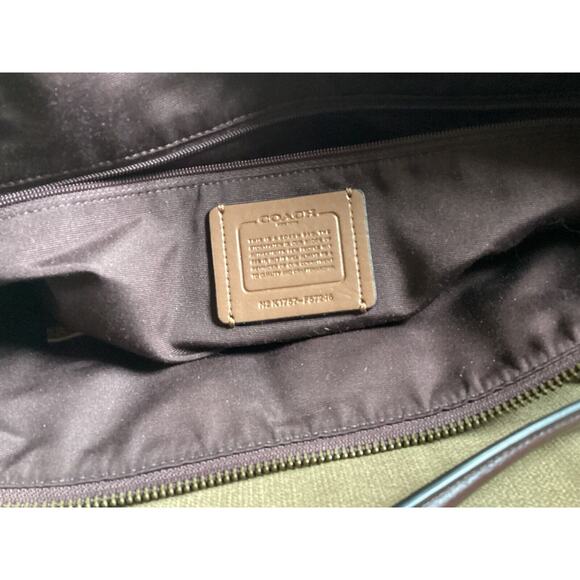 🖤❤️ Coach Ava Legacy Jacquard Oxblood Milk Tote F57246 🖤❤️ - Picture 10 of 10